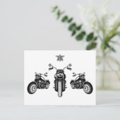 Carte Postale Mécanicien de moto classique (Debout devant)