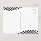 Carte Postale Mécanicien de moto classique (Dos)