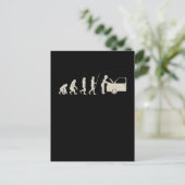 Carte Postale Mécanicien Évolution de tuner de voiture Drôles de (Debout devant)