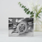 Carte Postale Mécanicienne, 1920 (Debout devant)