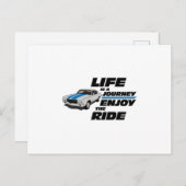 Carte Postale Mécanique Wrench Car Tuning Idée cadeau (Devant / Derrière)