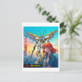 CARTE POSTALE MECHA WARRIOR - LA SUITE ANGEL DE KAORI MK78 (Debout devant)