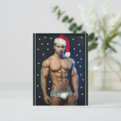 Carte Postale Mecs les plus Chauds de la Planète Noël décontract (Debout devant)