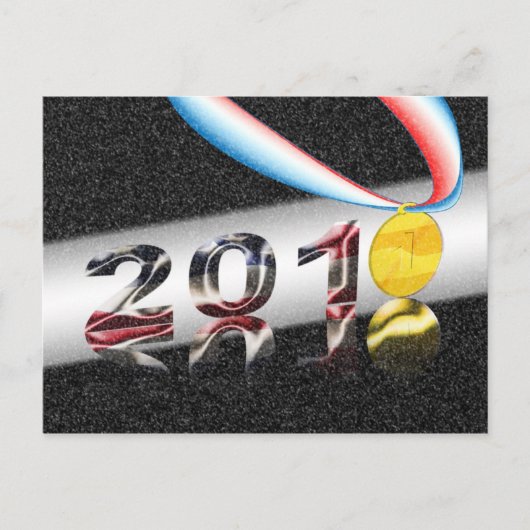 Carte Postale Médaille d'or de l'Amérique (Devant)