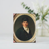 Carte Postale médaillon Portrait du Comte Esteve, 1804 (Debout devant)