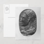 Carte Postale Medallion Autoportrait (Devant / Derrière)