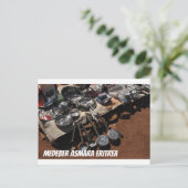 Carte postale Medeber Asmara Érythrée (Debout devant)