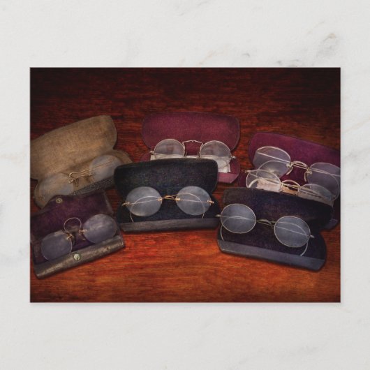 Carte Postale Médecin - Optométriste - Tableau Optique (Devant)