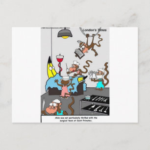Carte Postale Médecins qui s'amusent Cadeaux drôles et T-shirts