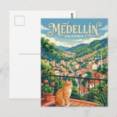 Carte Postale Medellín Colombie (Devant / Derrière)