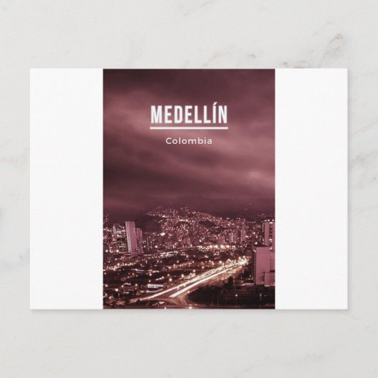 Carte Postale Medellin Colombie (Devant)