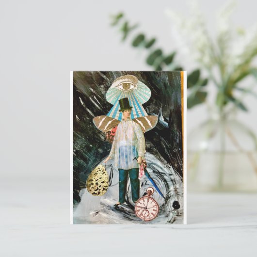 Carte postale Média mixte Collecte (Debout devant)