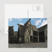 Carte Postale Mediaeval Street Scene - 3 (Devant / Derrière)