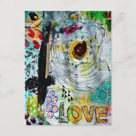 Carte Postale Médias mixtes (Devant)