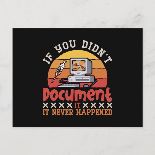 Carte Postale Medical Coder If You Didn't Document ICD Coding (Devant)