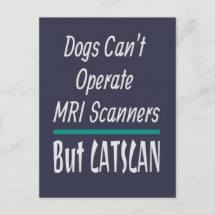 Carte Postale Médicale plaisanterie Chiens et Chats Papa plaisan