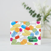 Carte Postale Médicaments (Debout devant)