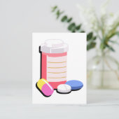 Carte Postale Médicaments d'ordonnance (Debout devant)