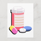 Carte Postale Médicaments d'ordonnance (Devant)