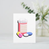 CARTE POSTALE MÉDICAMENTS D'ORDONNANCE (Debout devant)