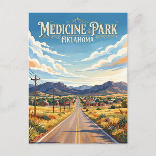 Carte Postale Medicine Park États-Unis