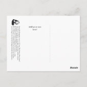 Carte Postale Medieval World Map Québec Nouvelle-France America (Dos)