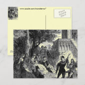 Carte postale médiévale (Devant / Derrière)