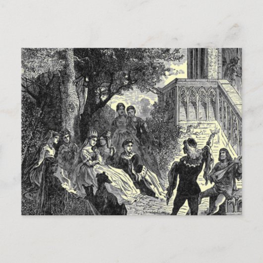 Carte postale médiévale (Devant)