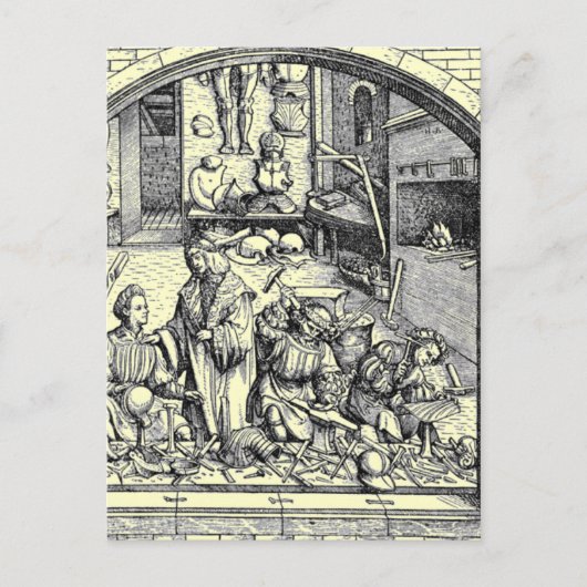 Carte postale médiévale (Devant)