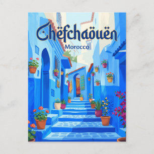 Carte Postale Médina de Chefchaouen Maroc