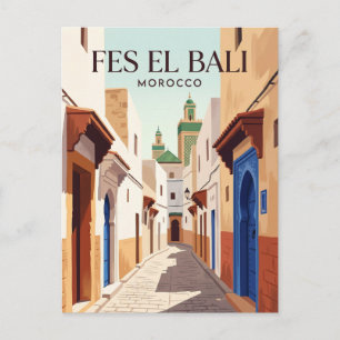 Carte Postale Médina de Fès el Bali Maroc