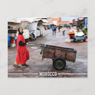 Carte Postale Médina de Marrakech - Marrakech Souk, Maroc