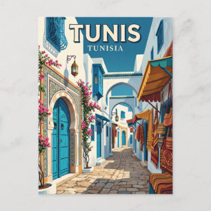 Carte Postale Médina de Tunis Tunisie
