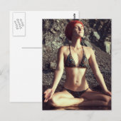 Carte Postale Méditation (Devant / Derrière)