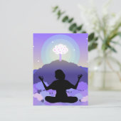 Carte Postale Méditation (Debout devant)
