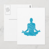 Carte Postale Méditation (Devant / Derrière)