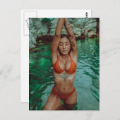 Carte Postale Méditation (Devant / Derrière)