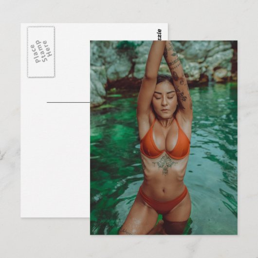 Carte Postale Méditation (Devant / Derrière)