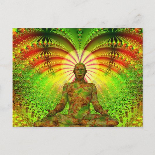 Carte Postale Méditation (Devant)