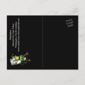 Carte Postale Méditation - Abstraite par Gene Foltuz Mini Print (Dos)