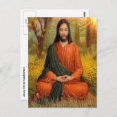 Carte Postale Méditation de Jésus-Christ (Devant / Derrière)