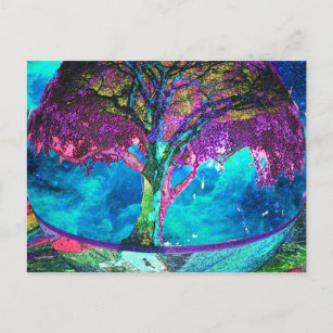 Carte Postale Méditation de l'arbre de vie