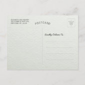 Carte Postale Méditation de l'instructeur de Yoga Pose Pose Brus (Dos)