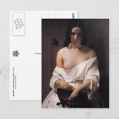 Carte Postale Méditation sur l'histoire de l'Italie (Devant / Derrière)