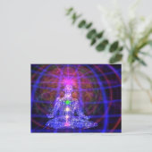 Carte postale MeditationMan (Debout devant)