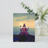 Carte Postale Méditer (Debout devant)