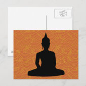 Carte Postale Méditer Bouddha (Devant / Derrière)