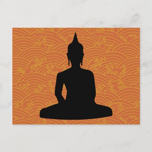 Carte Postale Méditer Bouddha (Devant)