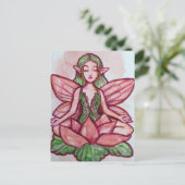 Carte Postale Méditer la fée (Debout devant)