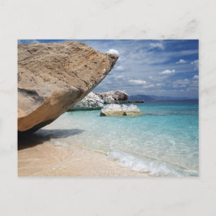 Carte Postale Mediterranean beach, Sardaigne postcard